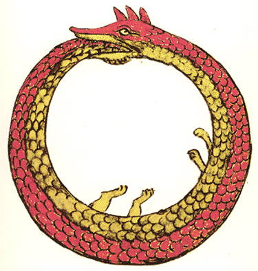 Уроборос - змей, пожирающий свой хвост